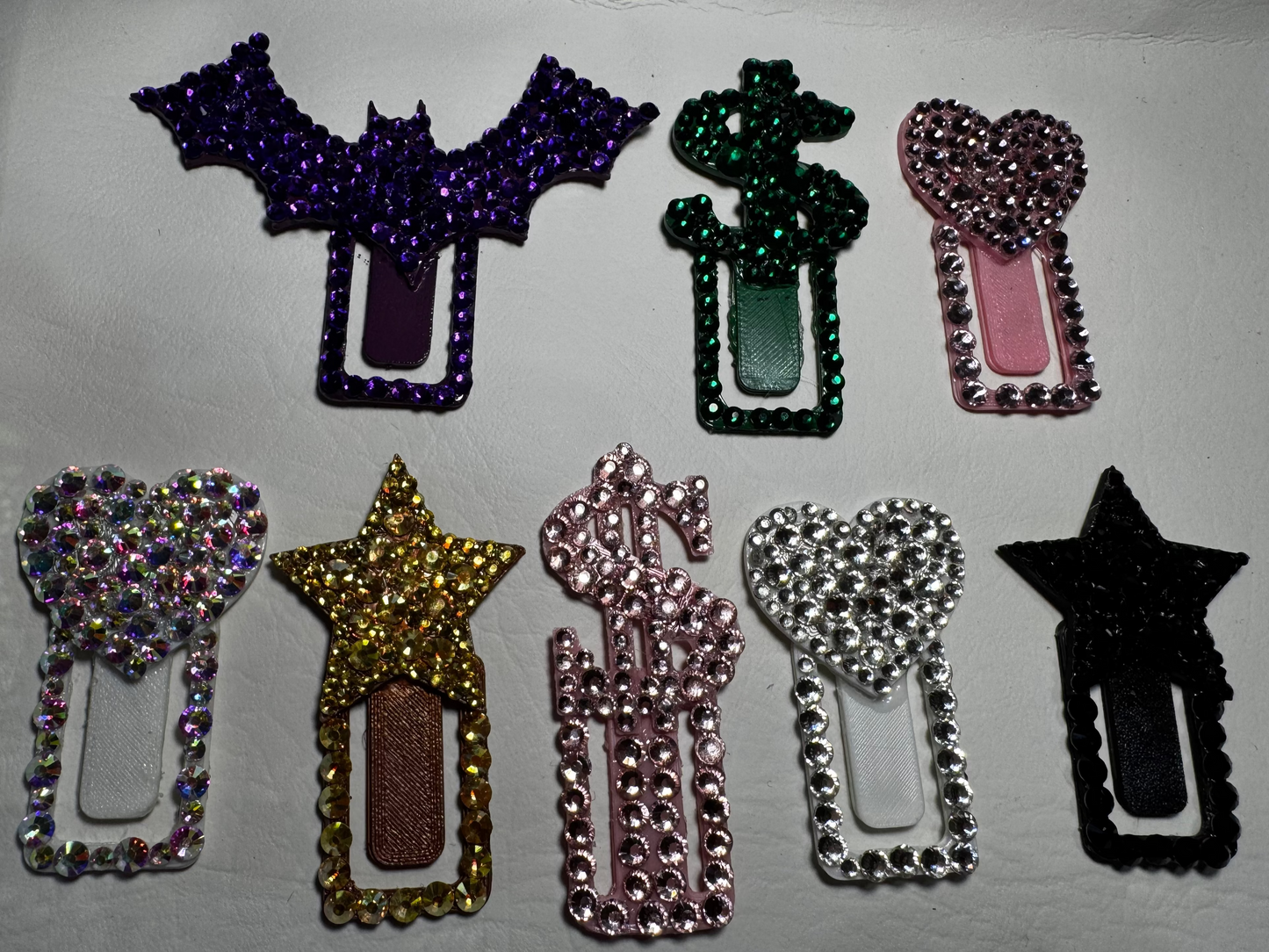 photo of TipClips in varying colors and shapes