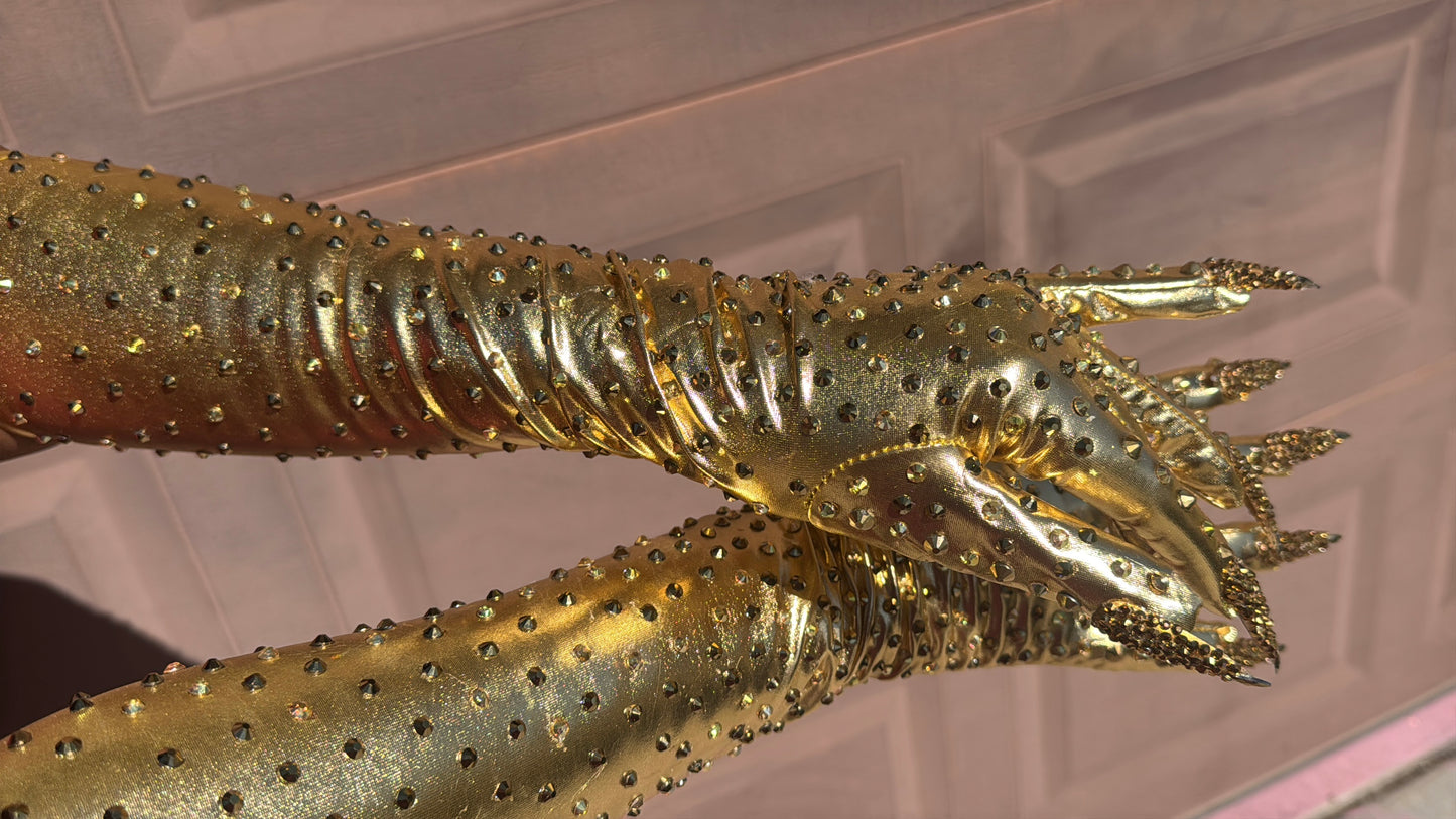 Custom Kitty Claw Gloves