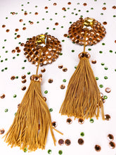 Load image into Gallery viewer, Large Gem Pasties With Tassels
